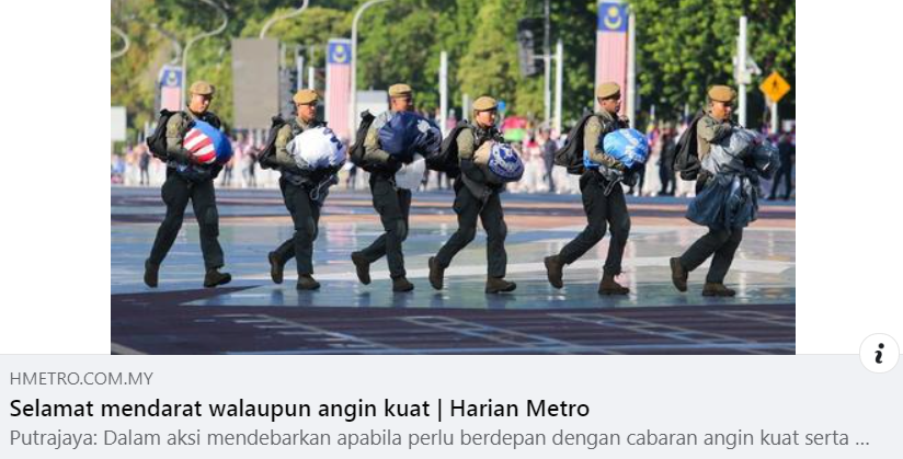 Artikel Pilihan Hari Kebangsaan 2023 Selamat Mendarat Walaupun Angin Kuat