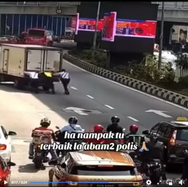 Biarjasajadikenangan Video Pilihan Anggota Trafik Bantu Alih Lori Rosak