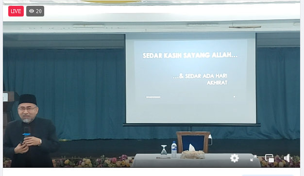 Live Program Khalifah Talk Ceramah Kepimpinan Dan Taklimat Kesedaran Berzakat