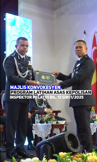Video Pilihan Timbalan Kpn Hadir Ke Majlis Konvokesyen Tamat Latihan Plak Inspektor Pelatih Bilangan 13 Siri 1 2025
