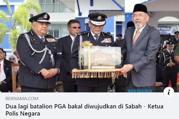 Artikel Pilihan Dua Lagi Batalion Pga Bakal Diwujudkan Di Sabah Kpn