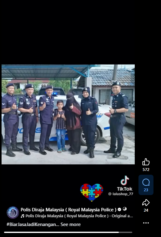VIDEO PILIHAN: PENGHARGAAN ORANG AWAM KEPADA PDRM