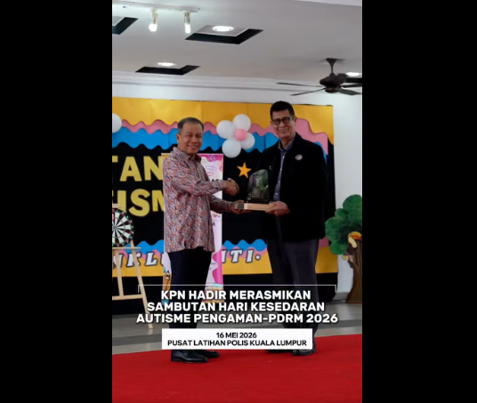 Video Pilihan Kpn Hadir Merasmikan Sambutan Hari Kesedaran Austime Pengaman Pdrm 2026 16 05 2026