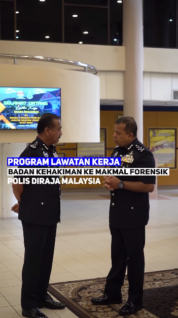 Video Pilihan Program Lawatan Kerja Badan Kehakiman Ke Makmal Forensik Polis Diraja Malaysia
