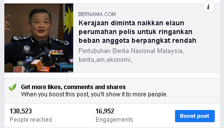 Artikel Pilihan Naikkan Elaun Perumahan Polis Ringankan Beban Anggota Berpangkat Rendah Kpn