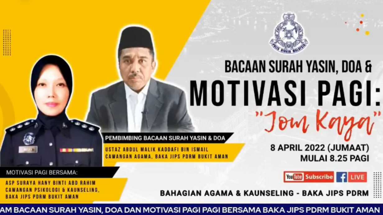 [LIVE] PROGRAM BACAAN SURAH YASIN, DOA DAN MOTIVASI PAGI