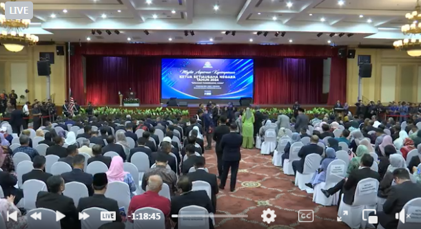 Live Majlis Aspirasi Kepimpinan Ketua Setiausaha Negara Tahun 2024