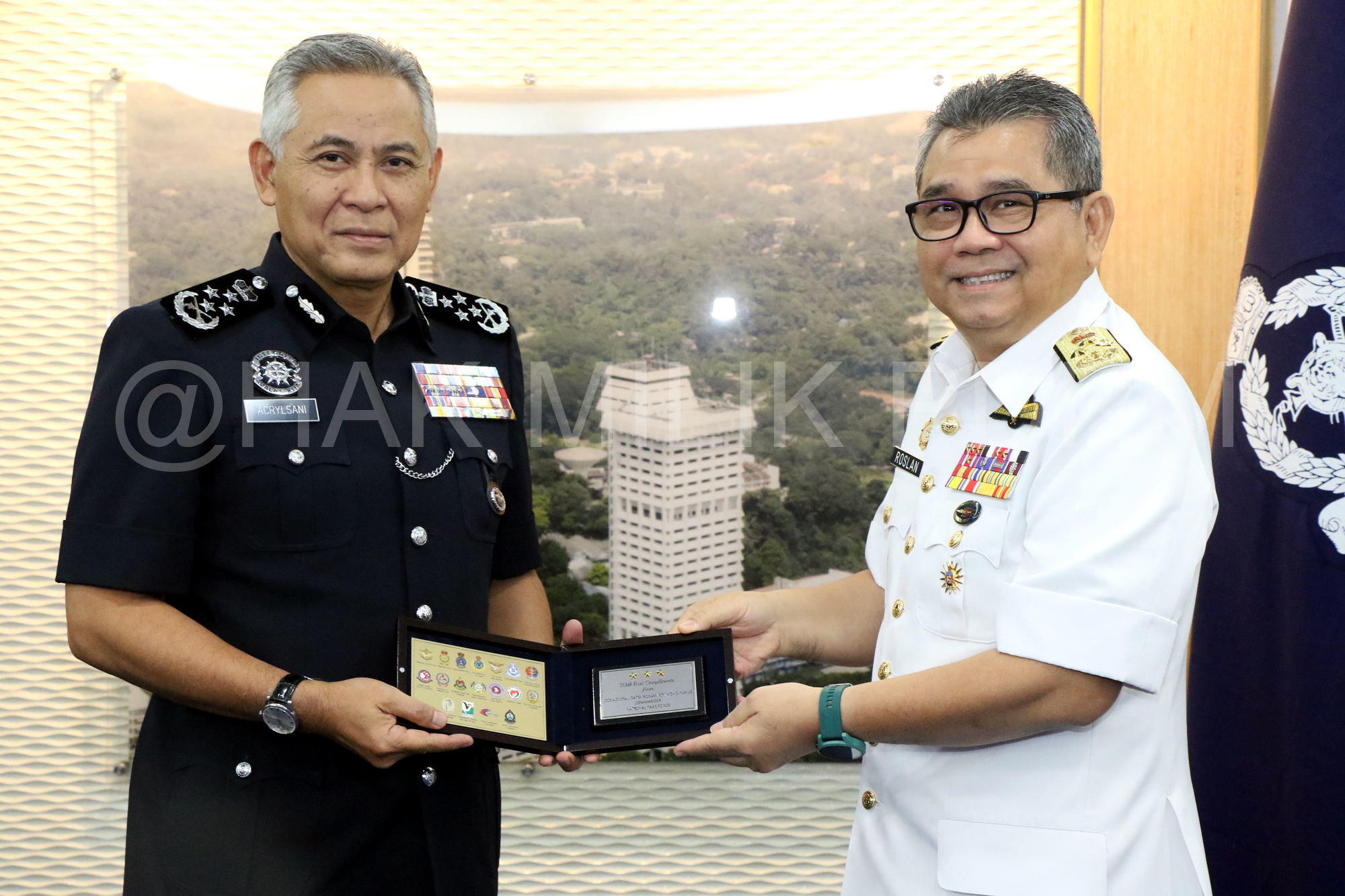 KPN TERIMA KUNJUNGAN HORMAT KOMANDER NTF