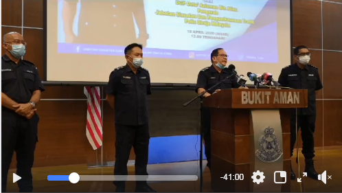 Live Sidang Media Pengarah Jspt