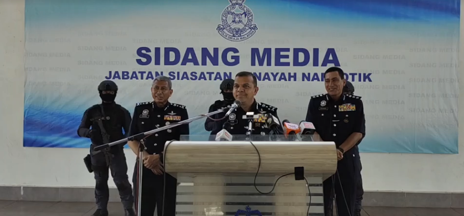 #WarAgainstDrugs LIVE: SIDANG MEDIA PENGARAH JABATAN SIASATAN JENAYAH NARKOTIK