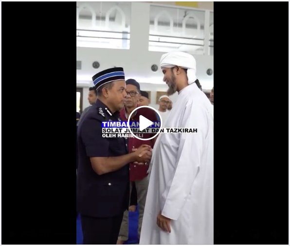 Video Pilihan Timbalan Kpn Tunaikan Solat Jumaat Dan Dengar Tazkirah Oleh Habib Ali