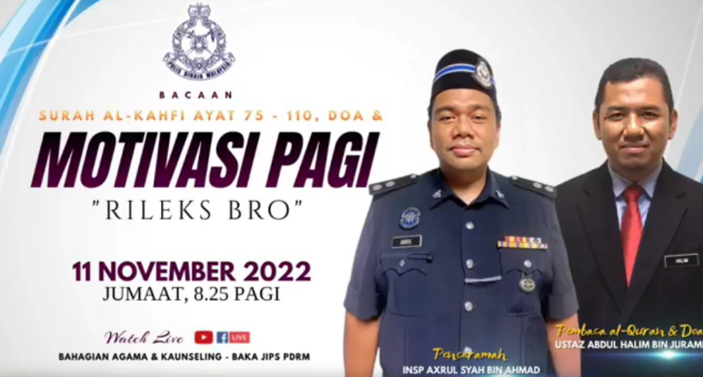 [LIVE] PROGRAM BACAAN SURAH AL-KAHFI, DOA DAN TAZKIRAH PAGI