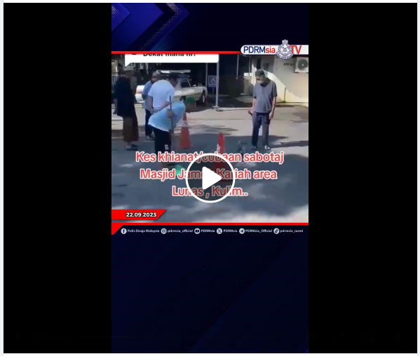 Video Tular Perbuatan Khianat Di Masjid