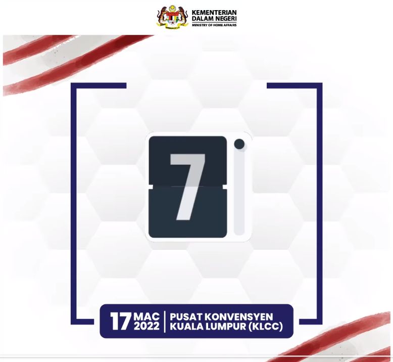 Hebahan Countdown Kempen Kita Demi Negara 6 Hari Lagi