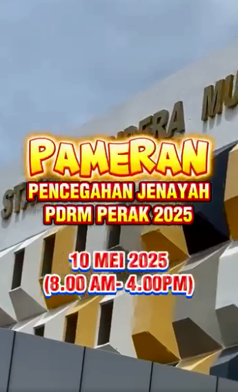 Video Pilihan Hebahan Pameran Pencegahan Jenayah Pdrm Perak Tahun 2025