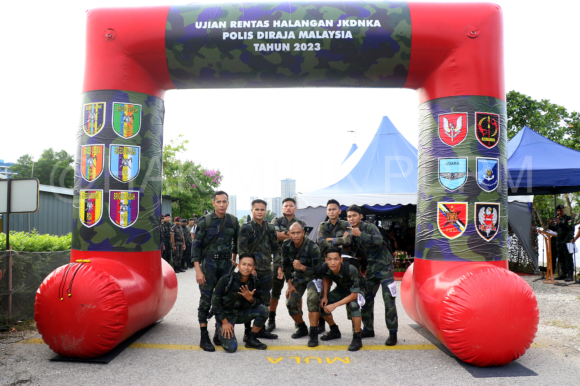 69 Komando Tepati Ramalan Juarai Keseluruhan Rentas Halangan Jabatan Kdnka 2023
