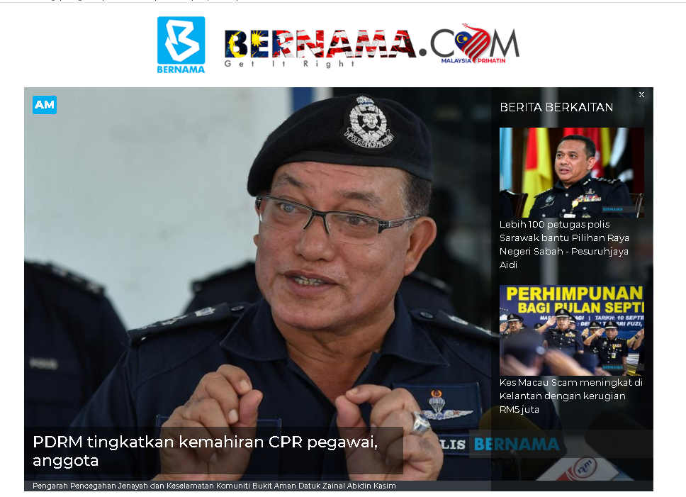 Artikel Pilihan Pdrm Tingkatkan Kemahiran Cpr Pegawai Anggota