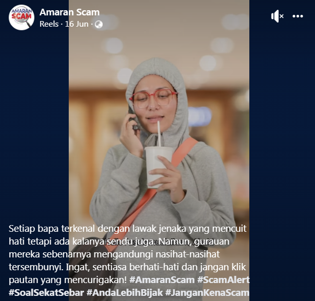 Video Pilihan Scam Alert Jangan Termakan Umpan Scammer Dengan Klik Pautan Mencurigakan