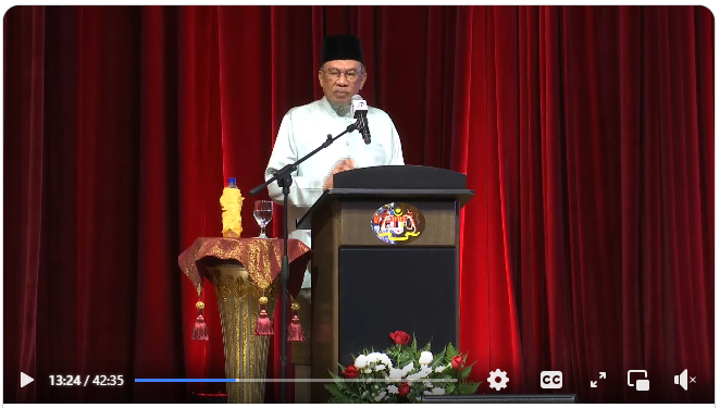 Live Amanat Tahun Baharu 2025 Perdana Menteri
