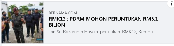 Artikel Pilihan Rmk12 Pdrm Mohon Peruntukan Rm5 1 Bilion