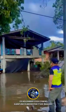 Opbanjir Video Pilihan Polis Bakong Teruskan Rondaan Dan Pemantauan Di Kawasan Banjir