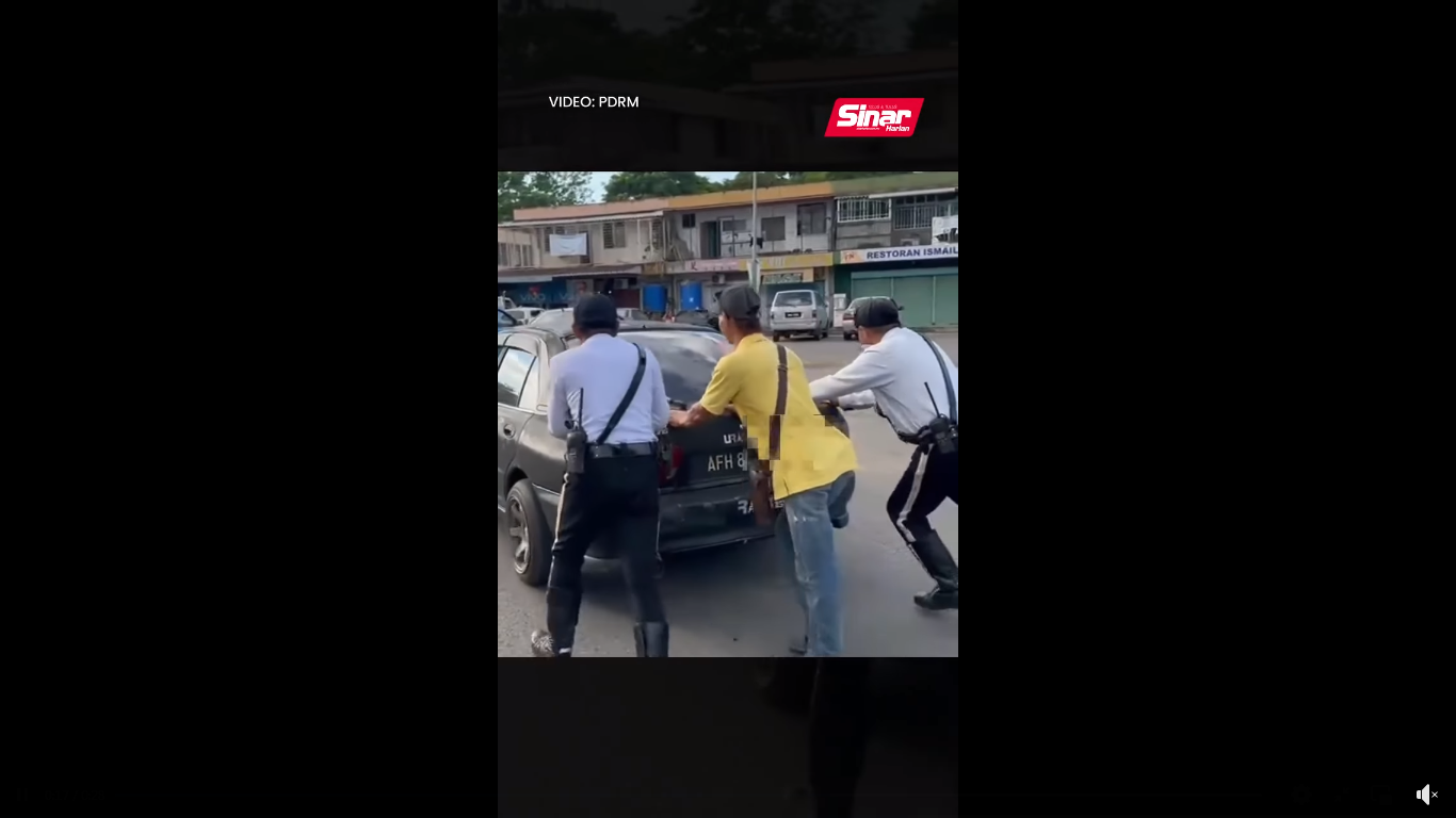 Biarjasajadikenangan Video Pilihan Op Selamat 22 Dua Anggota Trafik Ipd Kota Marudu Bantu Tolak Kereta Oku