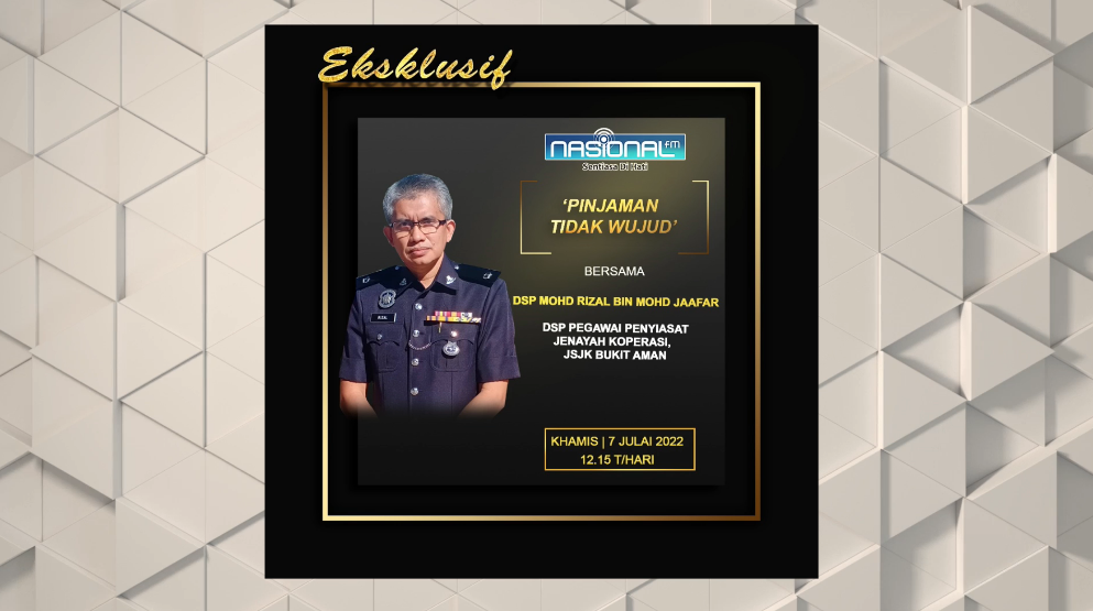 Besmartstayalert Letsfightscammertogether Live Nasional Fm Eksklusif Pinjaman Tidak Wujud