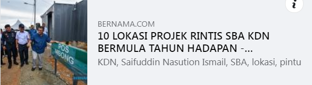Kdnprihatin Artikel Pilihan 10 Lokasi Projek Rintis Sba Kdn Bermula Tahun Hadapan Mdn