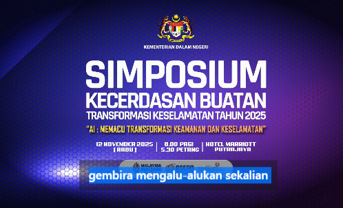 Live Simposium Kecerdasan Buatan Transformasi Keselamatan Tahun 2025 121125