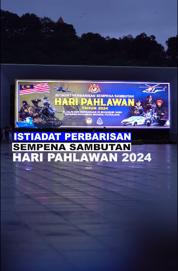 Video Pilihan Istiadat Perbarisan Sempena Sambutan Hari Pahlawan Tahun 2024