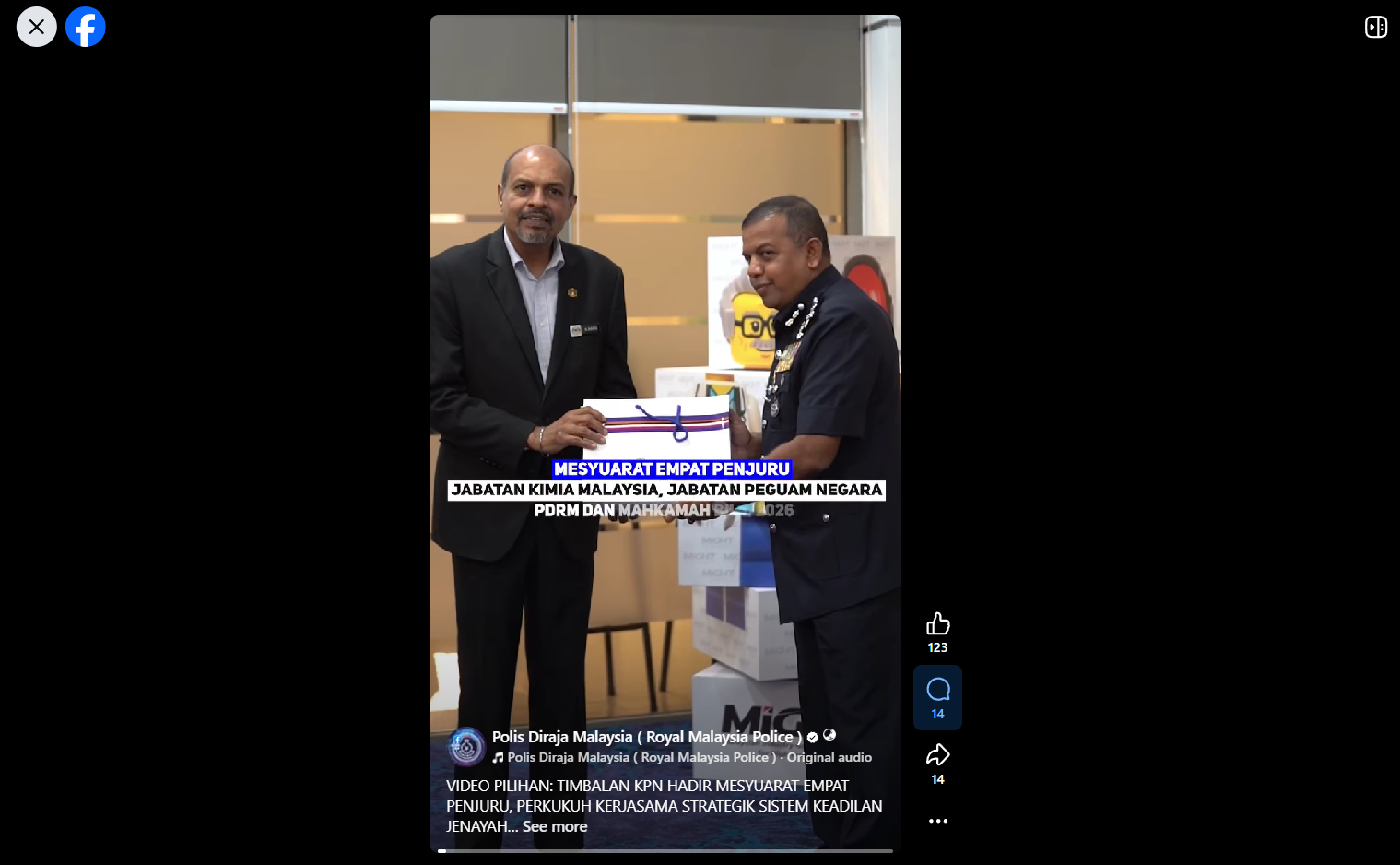 Video Pilihan Timbalan Kpn Hadir Mesyuarat Empat Penjuru Perkukuh Kerjasama Strategik Sistem Keadilan Jenayah