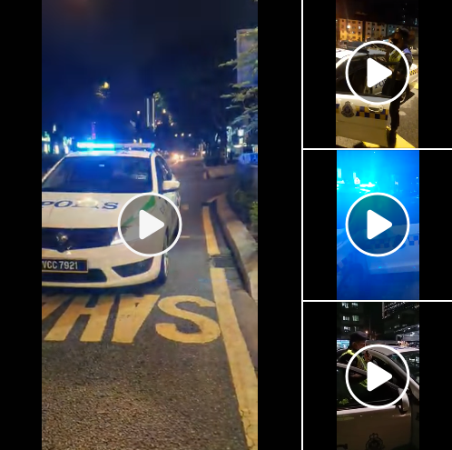 Covid 19 Usaha Polis Kl Memberi Nasihat Kepada Orang Ramai Untuk Terus Berada Di Dalam Rumah