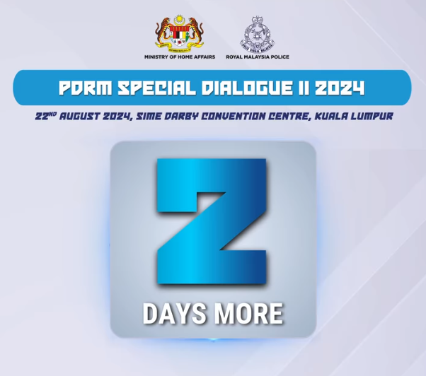 Hebahan Countdown Pdrm Special Dialogue Ii 2024 2 Hari Lagi