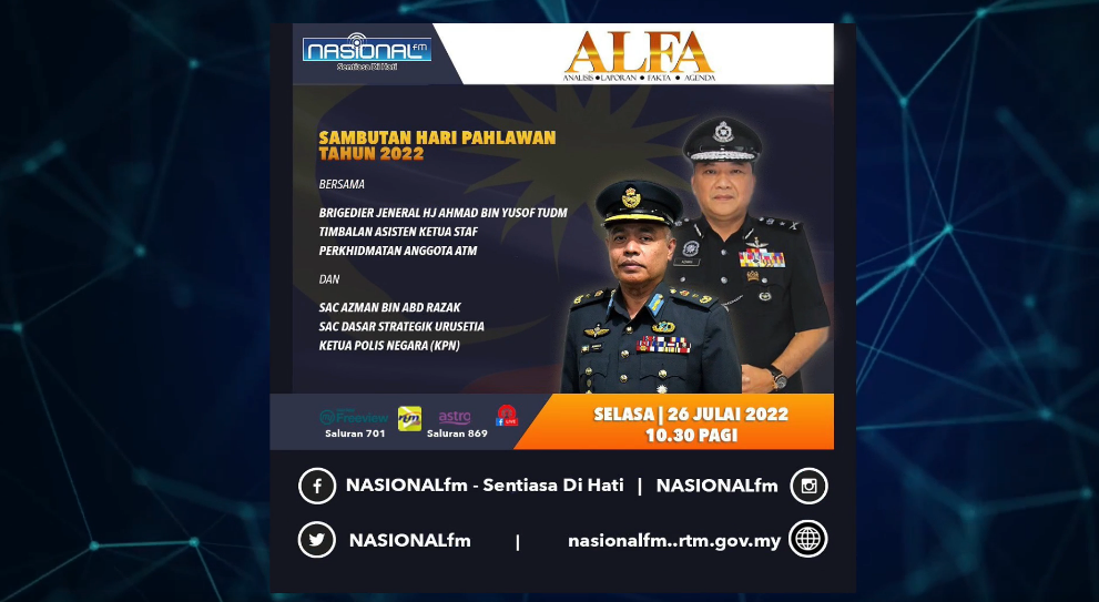 Live Segmen Alfa102 Di Nasional Fm Sambutan Hari Pahlawan Tahun 2022