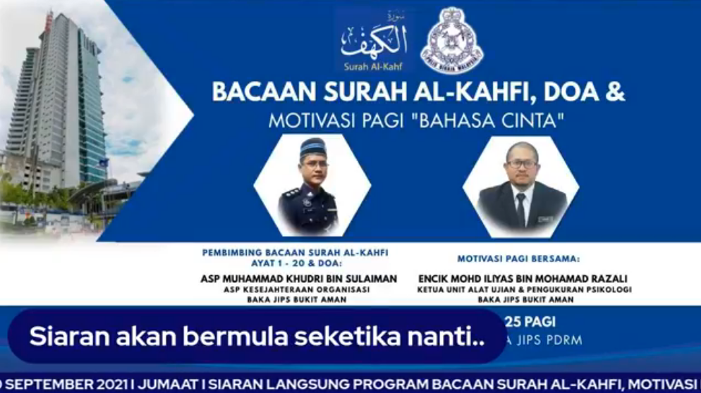 [LIVE] PROGRAM BACAAN SURAH YASIN MOTIVASI PAGI DAN DOA