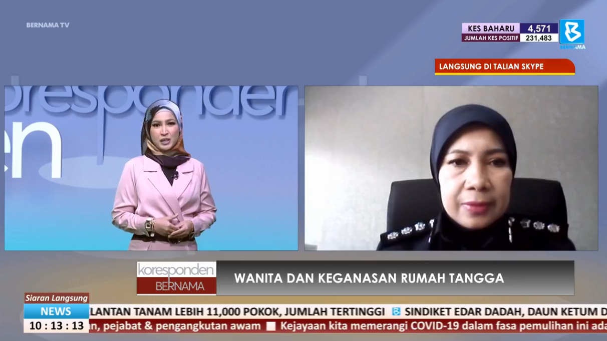 Live Koresponden Bernama Wanita Dan Keganasan Rumah Tangga