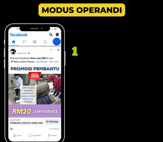 Besmartstayalert Letsfightscammertogether Video Pilihan Scam Alert Awas Tipu Tawaran Pembantu Rumah