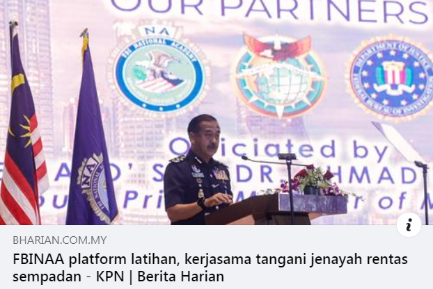 Persidangan Fbinaa Asia Pasifik Ke 23 Artikel Pilihan Fbinaa Platform Latihan Kerjasama Tangani Jenayah Rentas Sempadan Kpn