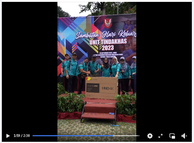 Video Pilihan Kpn Santuni Warga Unit Tindakhas Sempena Hari Keluarga 2023