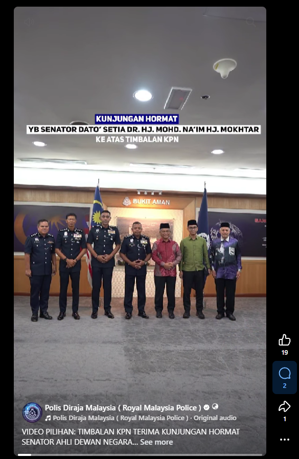 Video Pilihan Timbalan Kpn Terima Kunjungan Hormat Senator Ahli Dewan Negara