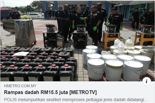 Artikel Pilihan Polis Rampas Dadah Rm15 5 Juta