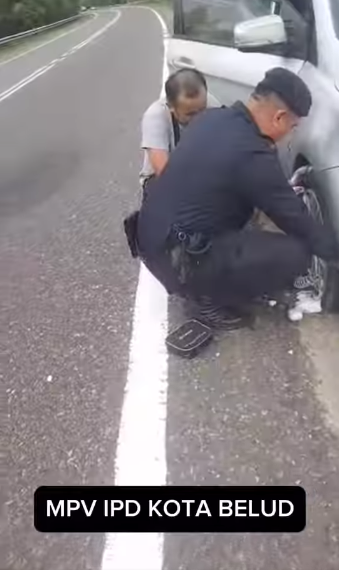 Biarjasajadikenangan Video Pilihan Anggota Mpv Ipd Kota Belud Bantu Pemandu Kereta Tukar Tayar