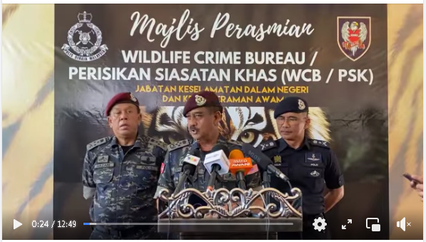 Live Sidang Media Sempena Majlis Perasmian Wcb Psk Jabatan Kdnka