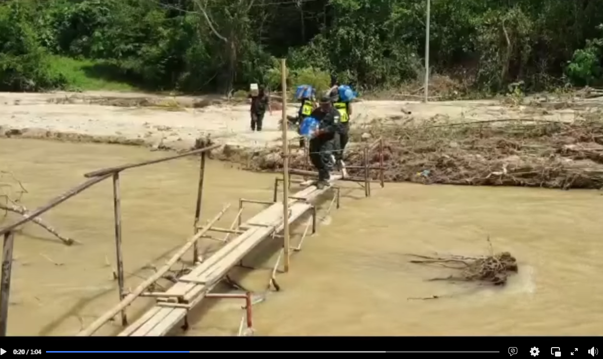 Opbanjir Video Pilihan Sesukar Manapun Laluan Pga Bakri Muar Tempuhi Demi Laksanakan Misi Pasca Banjir