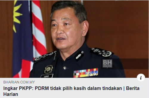Artikel Pilihan Operasi Pkpp Pdrm Tidak Pilih Kasih Dalam Tindakan