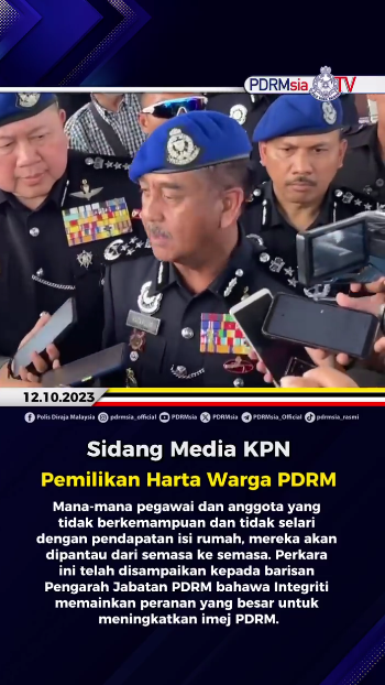 Video Pilihan Pemilikan Harta Warga Pdrm
