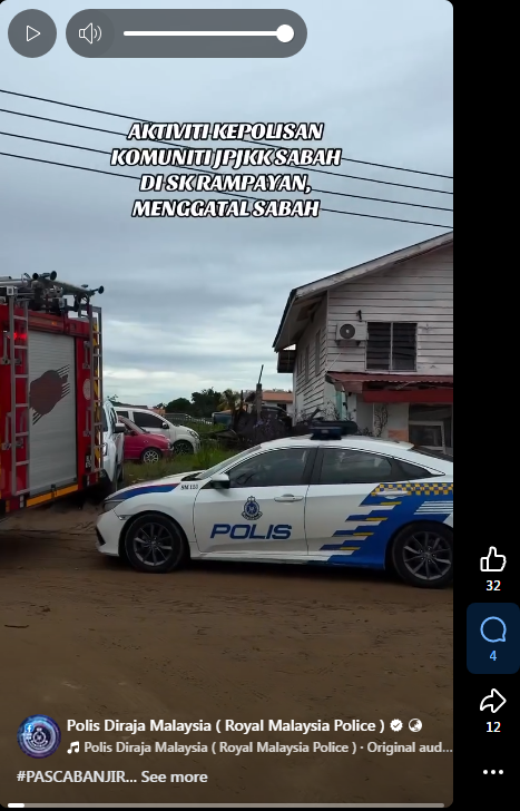 Video Pilihan Warga Jpjkk Sabah Dan Bomba Prihatin Bantu Bersih Sk Rampayan