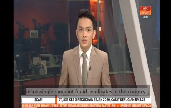 Besmartstayalert Letsfightscammertogether Video Pilihan Scam 71 833 Kes Direkodkan Sejak 2020 Catat Kerugian Rm5 2 Bilion Kpn