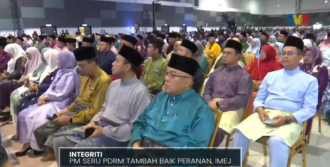 Video Pilihan Integriti Pm Seru Pdrm Tambah Baik Peranan Imej