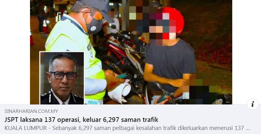 Artikel Pilihan Op Ambang Tahun Baharu Jspt Laksana 137 Operasi Keluar 6 297 Saman Trafik
